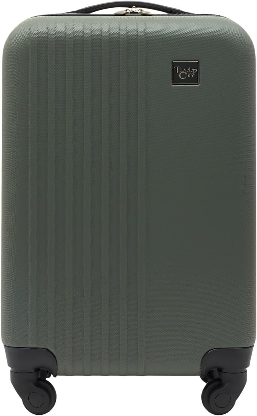 Travelers Club Cosmo Hardside Spinner Luggage, Fern Green, Carry-On 20-Inch - Image 2