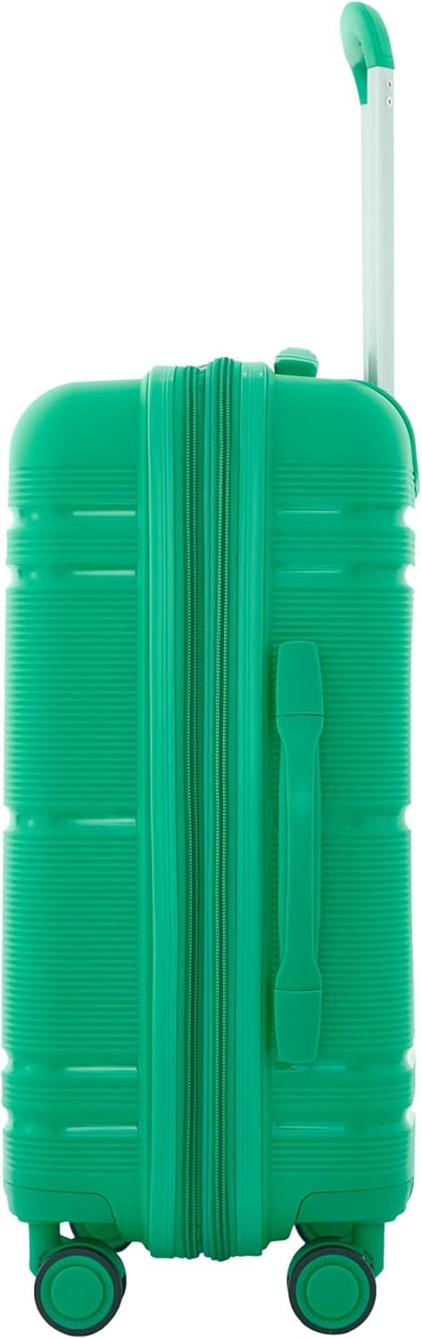 Travelers Club Astralnaut Hardside Expandable Spinner Luggage, Mint, 20" Carry-On - Image 4