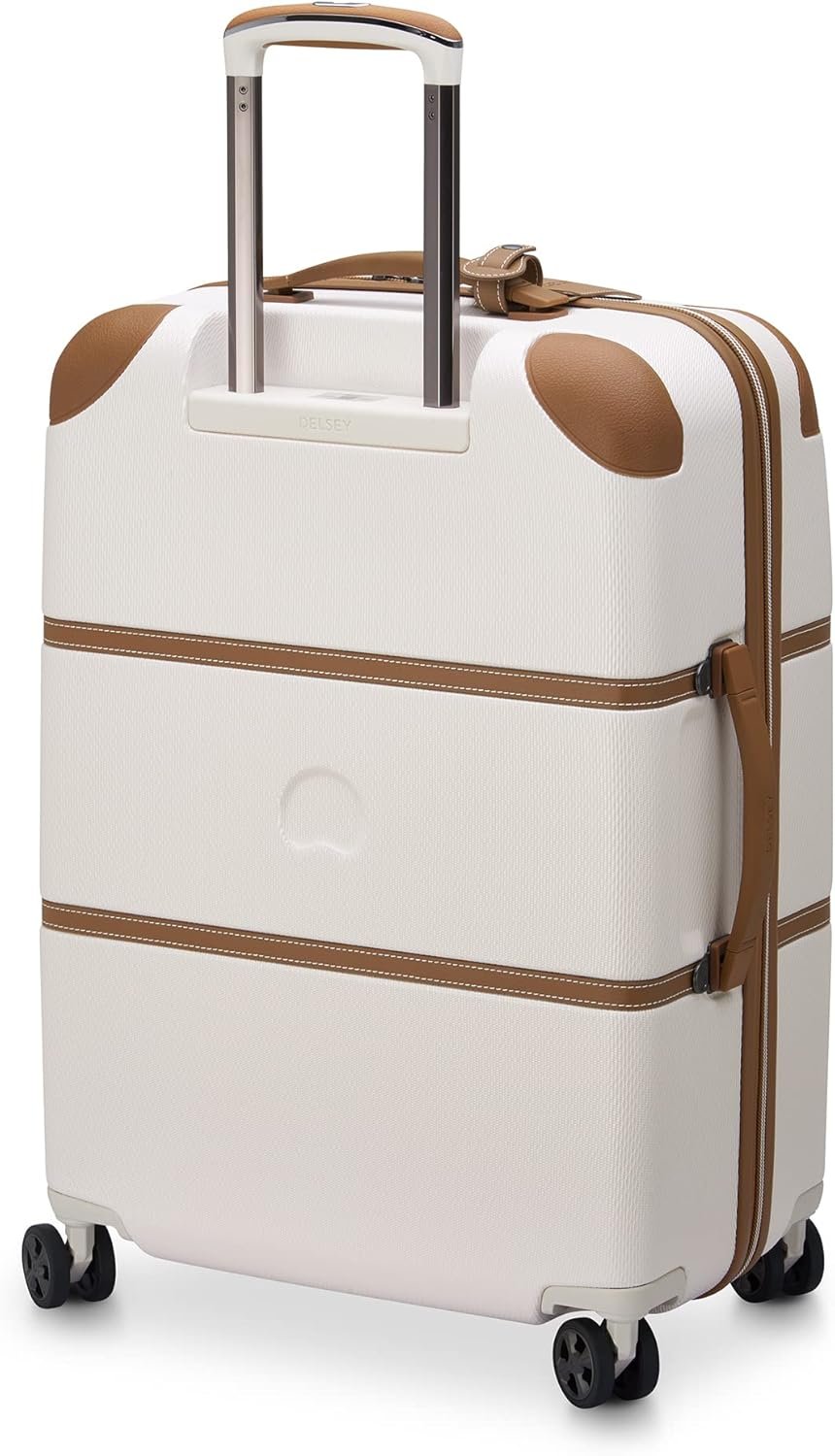 DELSEY PARIS Chatelet Air 2.0 Hardside Luggage with Spinner Wheels, Angora, Checked-Medium 24 Inch - Image 8