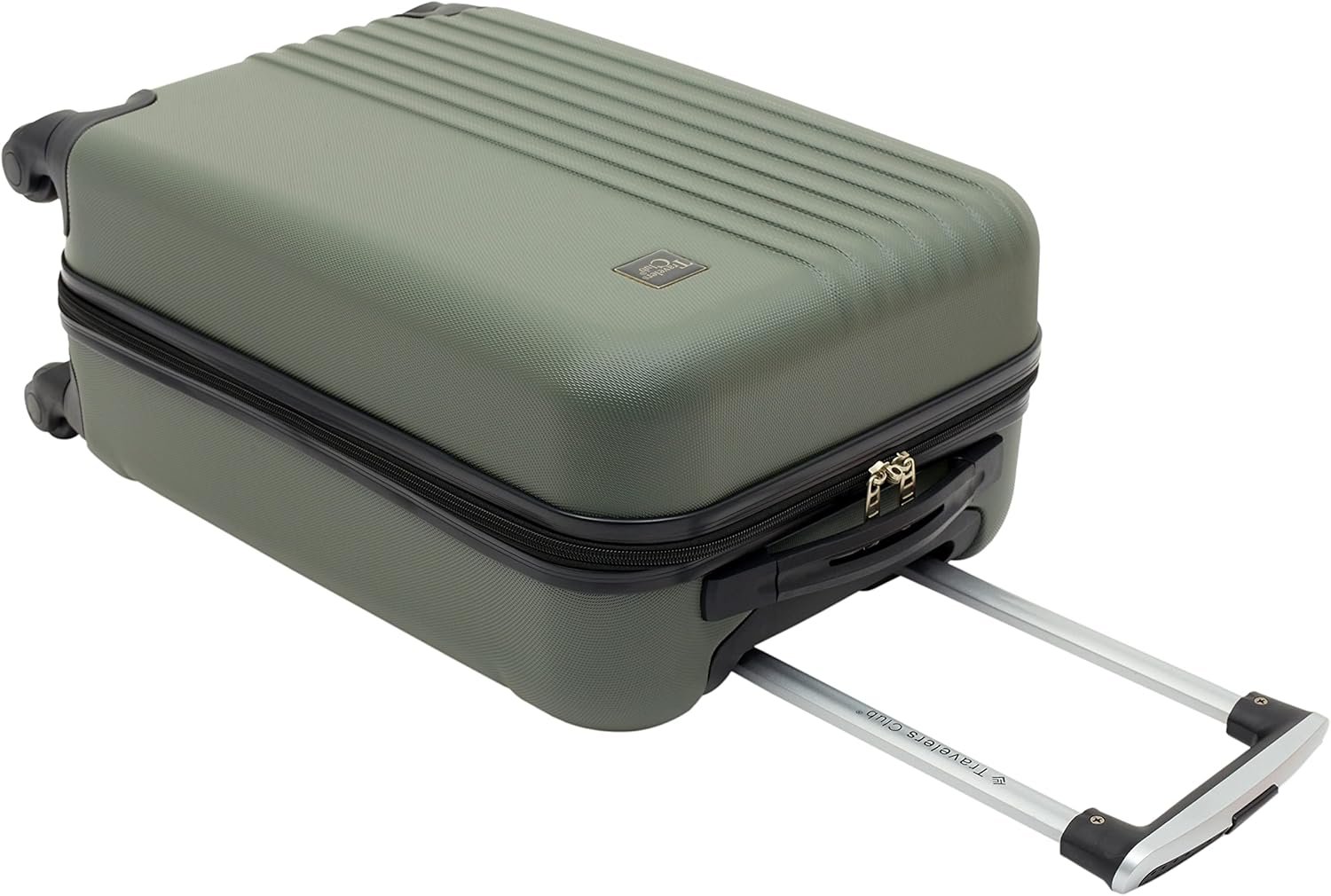 Travelers Club Cosmo Hardside Spinner Luggage, Fern Green, Carry-On 20-Inch - Image 7