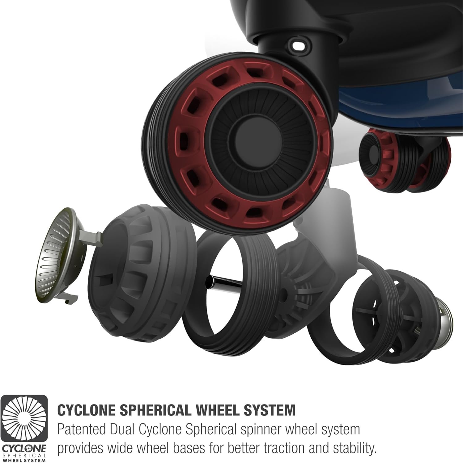 Traveler's Choice Maxporter II 30" Hardside Spinner Trunk Luggage, Expandable, Dark Green - Image 5