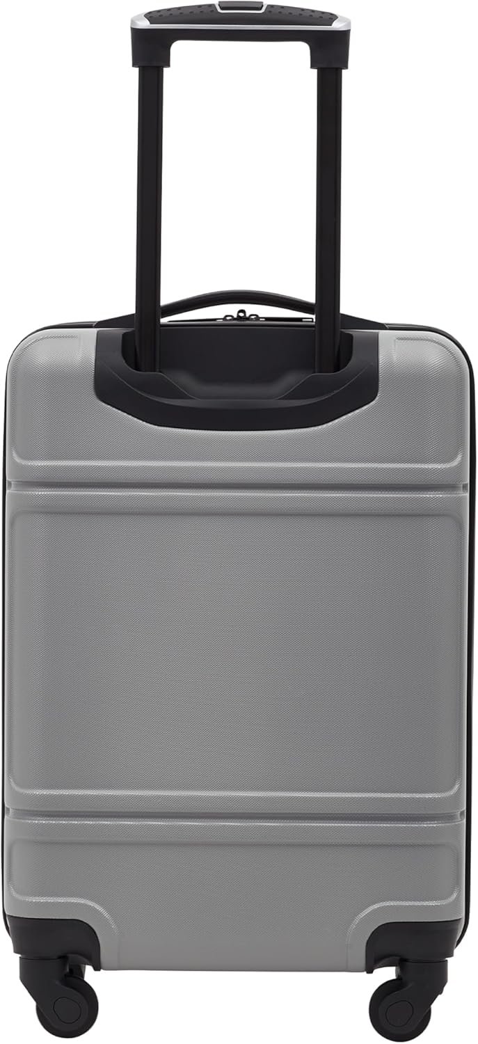Travelers Club Skyline Spinner Luggage, Gray, 22-Inch Carry-On - Image 5