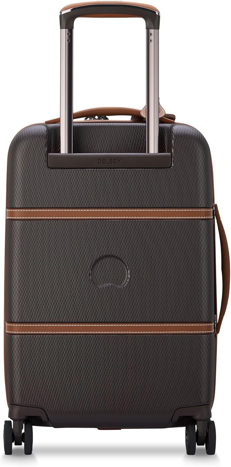 DELSEY PARIS Chatelet Air 2.0 Hardside Luggage with Spinner Wheels, Chocolate Brown, 2 Piece Set (19/28) - Image 6