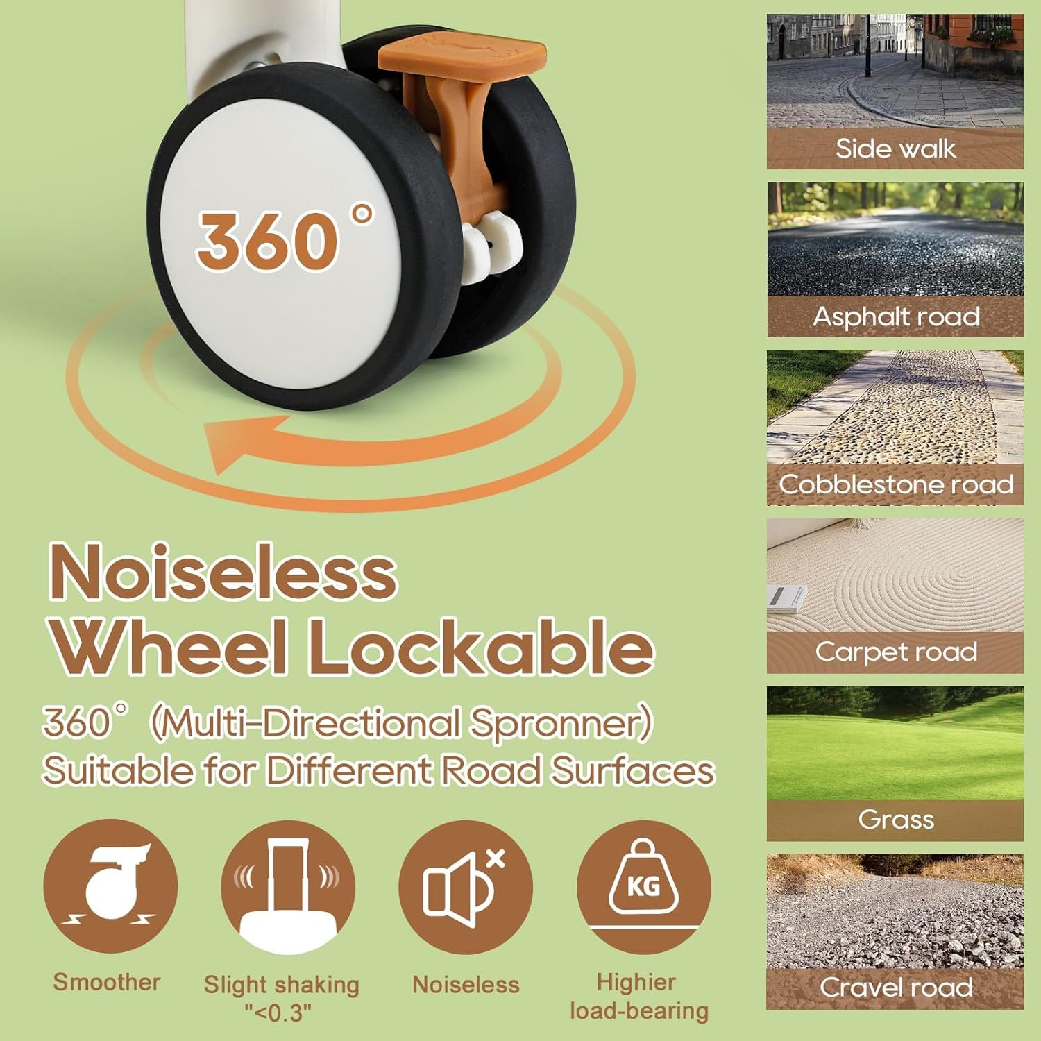 Joyway 24 IN Carry On Luggage, Expandable Suitcase with Smart Cup Holder, Hardside Checked with TSA Lock Spinner Double Wheels, White - Image 5