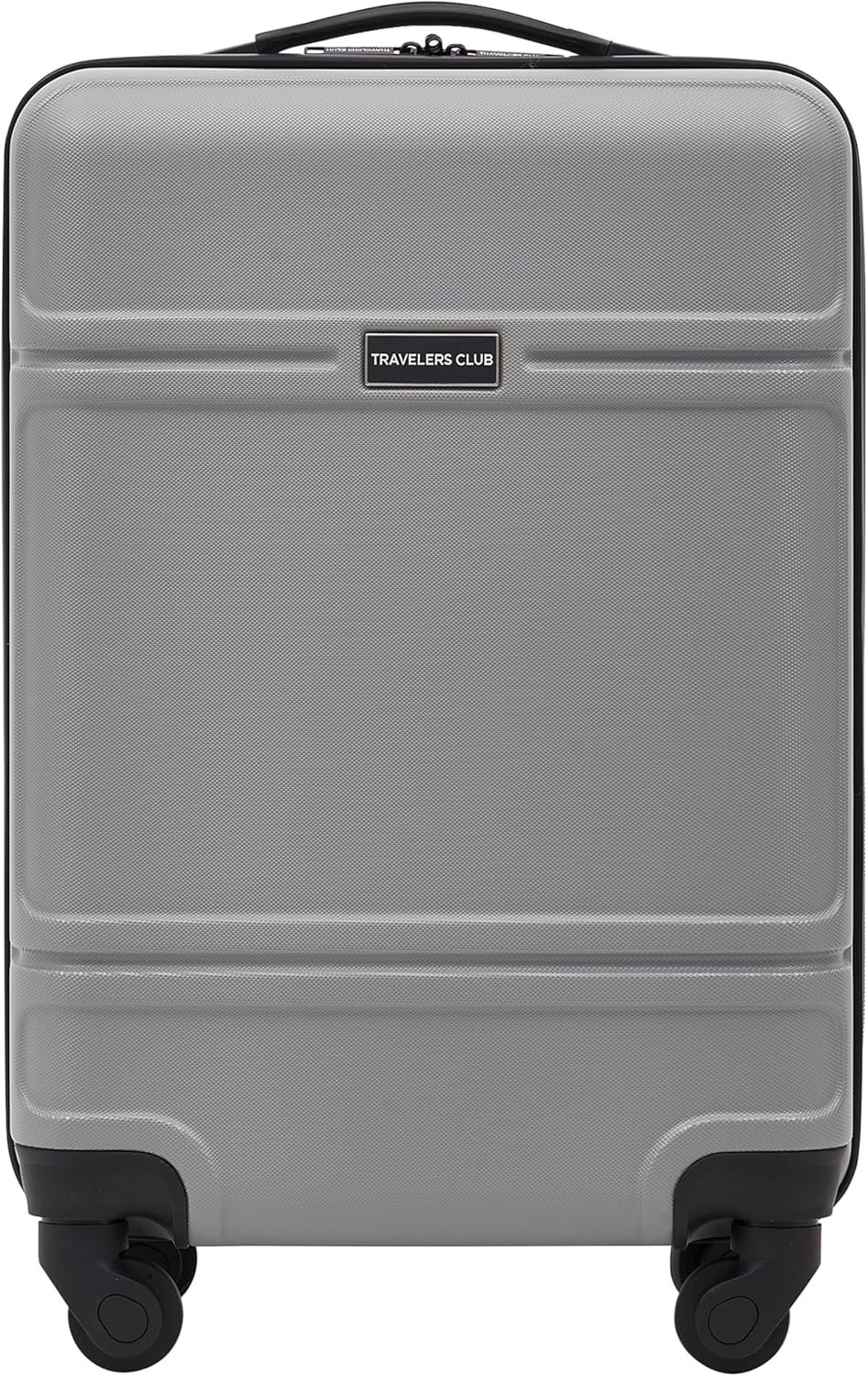 Travelers Club Skyline Spinner Luggage, Gray, 22-Inch Carry-On - Image 2