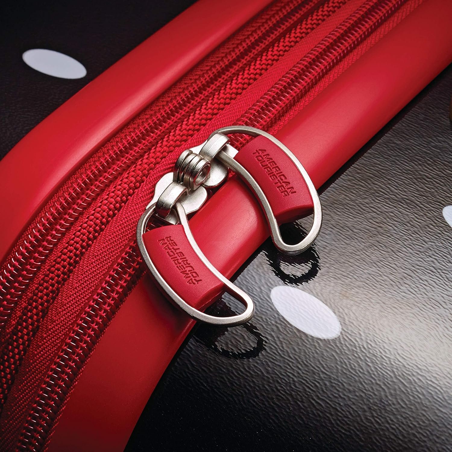 American Tourister Disney Hardside Luggage With Spinner Wheels, Minnie Mouse Red Bow, Checked-Large 28-Inch - Image 6