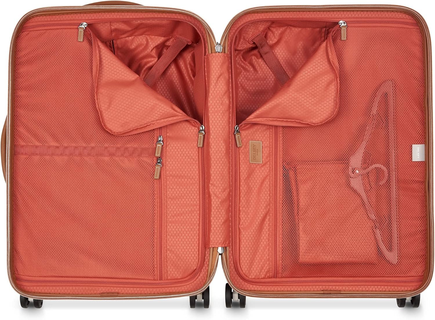 DELSEY PARIS Chatelet Air 2.0 Hardside Luggage with Spinner Wheels, Angora, Checked-Medium 24 Inch - Image 12