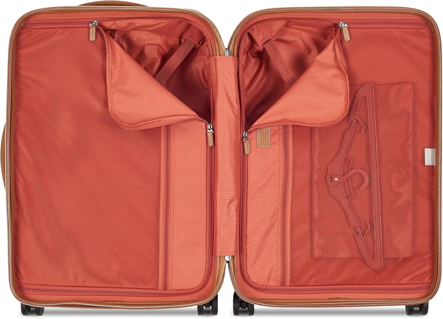 DELSEY PARIS Chatelet Air 2.0 Hardside Luggage with Spinner Wheels, Chocolate Brown, Checked-Medium 24 Inch - Image 12