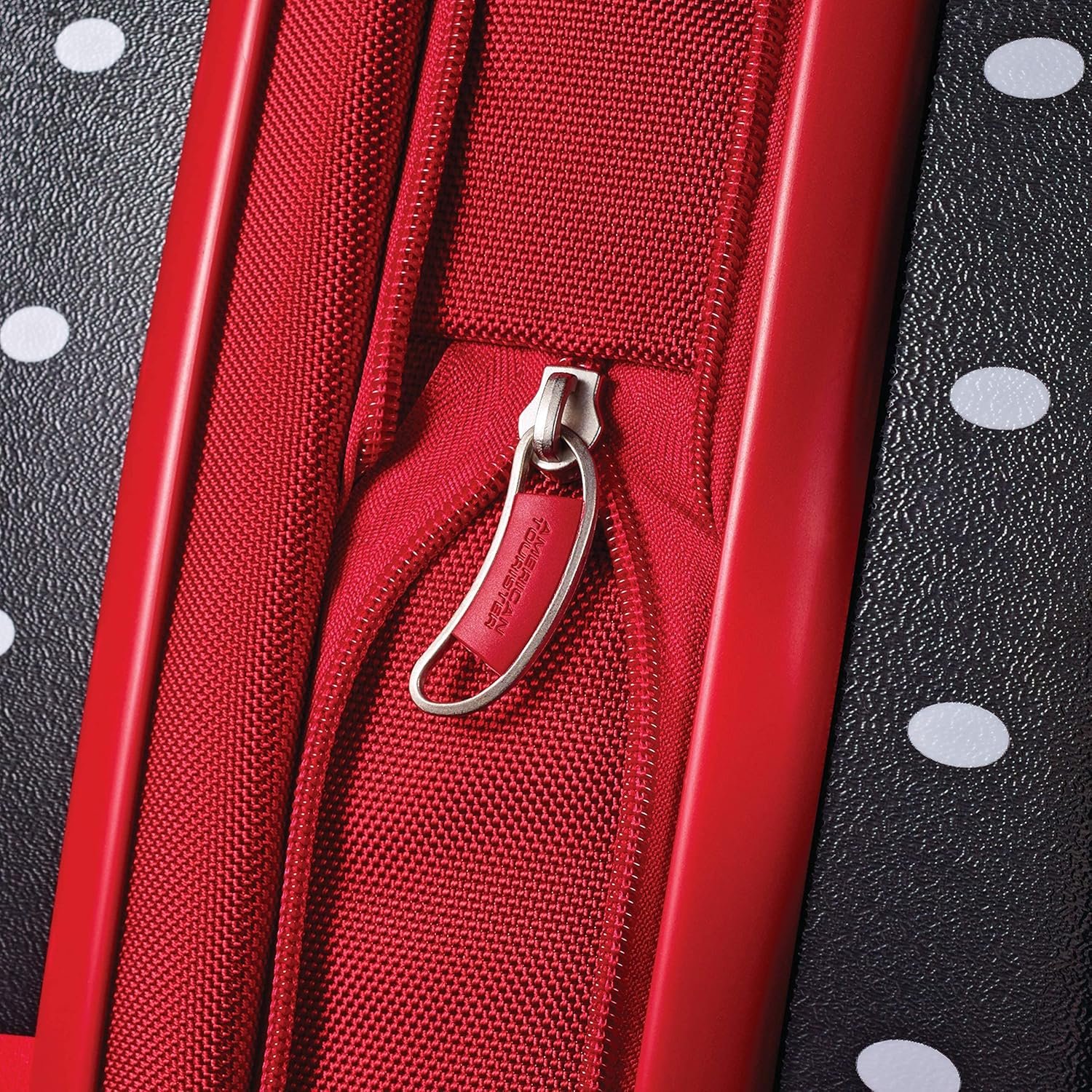 American Tourister Disney Hardside Luggage With Spinner Wheels, Minnie Mouse Red Bow, Checked-Large 28-Inch - Image 8